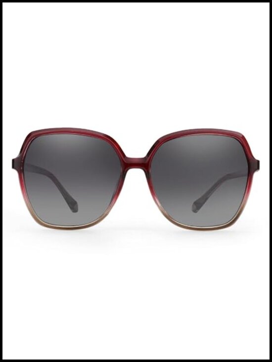 Polarized Square Sunglasses for Women Oversized UV400 Protection
